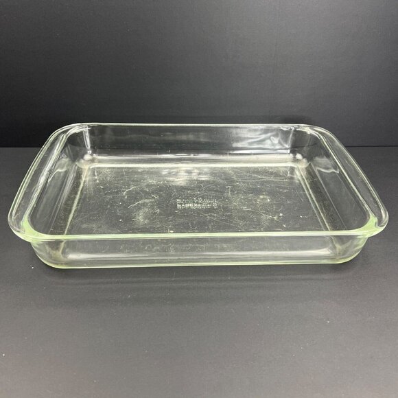 Vintage‎ PYREX #233-N Clear Glass 3qt Casserole Baking Dish - Picture 1 of 7